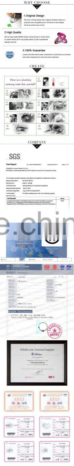 Wholesale 925 Sterling Silver European Charm DIY Bracelet BR008