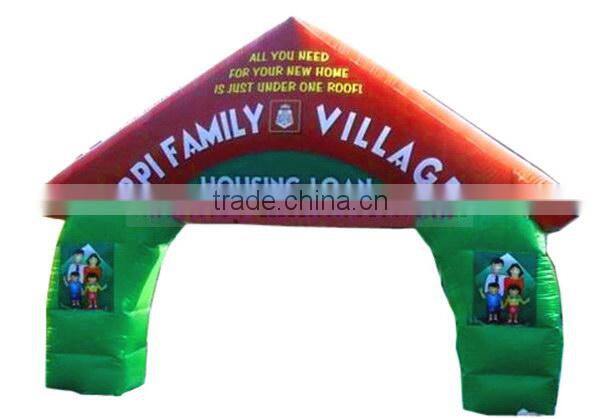 Innovative commercial inflatable wedding entrance arch