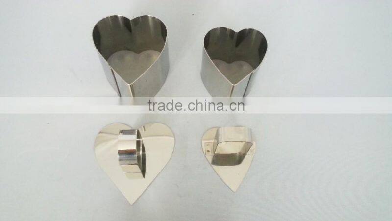 Seamless Stainless stell square shape mousse mould cake mould
