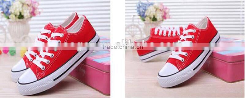 black canvas shoes lace up wholesale slip on flat shoe cheap