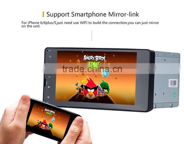 10.2 Inch 2 din Microphone control panel Android car gps dvd player for MITSUBISHI OUTLANDER 2014 2015