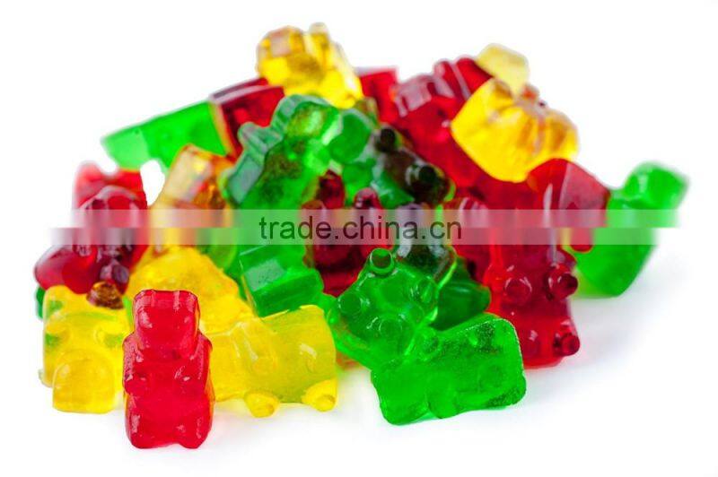 FDA food grade non stick bear jelly sweet wholesale silicone candy molds
