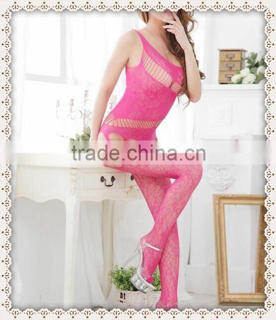 CK8933Wholesale Seamless women pantyhose sexy fishnet body stocking
