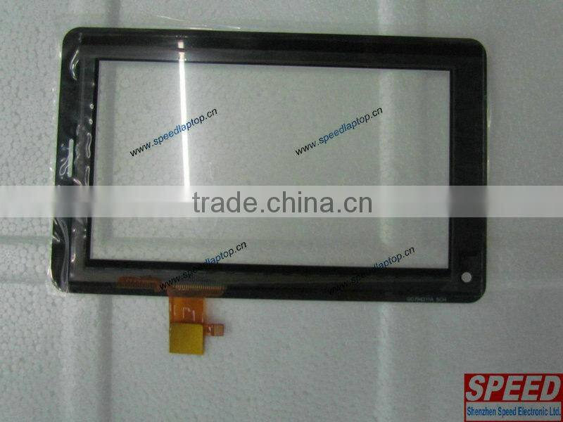 High quality touch for flat cable FM704201 TD LCD Touch screen White and Black