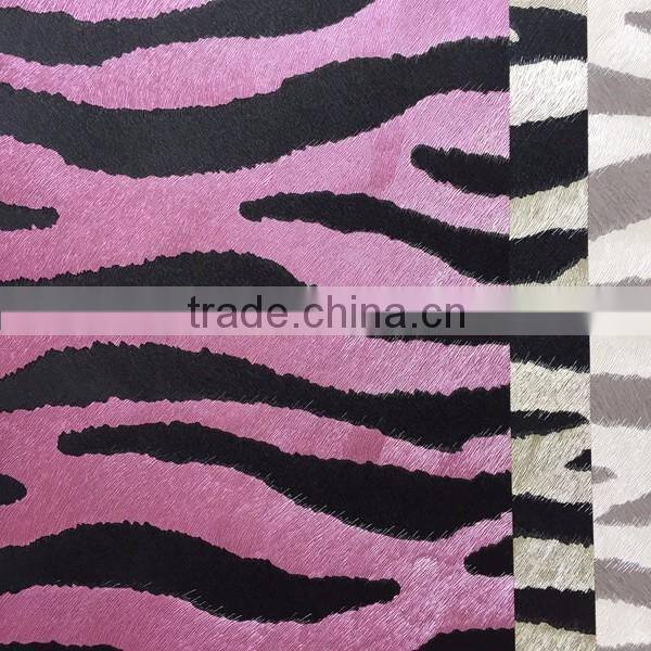 zebra-stripe vinyl wallpaper