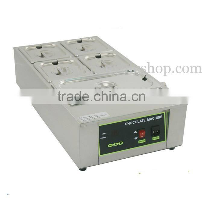 12kg Commercial Use 110v 220v Electric Digital Chocolate Boiler with 5 Melting Pot