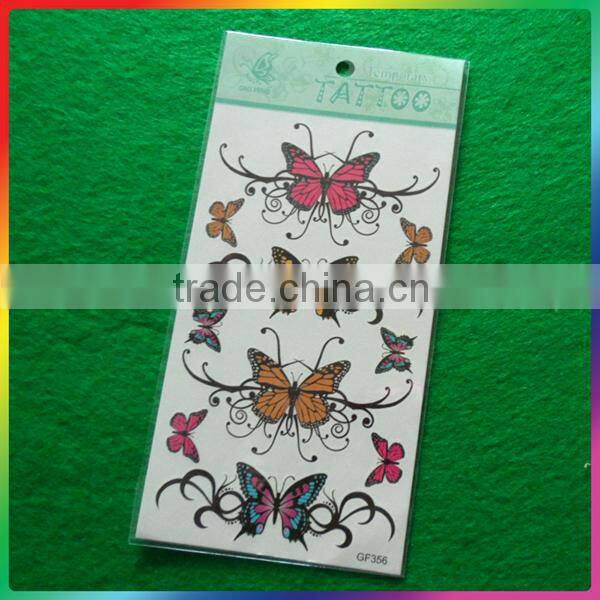 2016 luminous tattoo,glow in the dark temporary tattoo custom