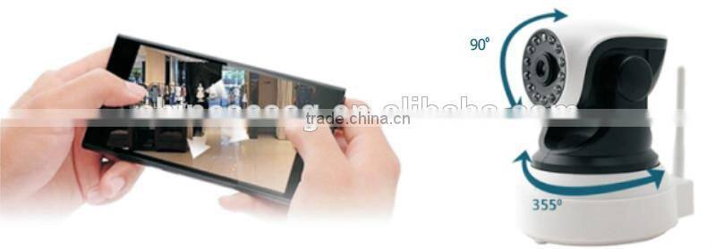 Color Camera 32G SD Card Recording IP Camera