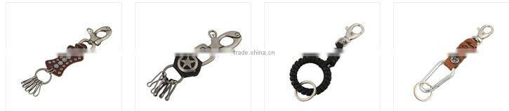 Men's Vintage leather accessories leather keychain