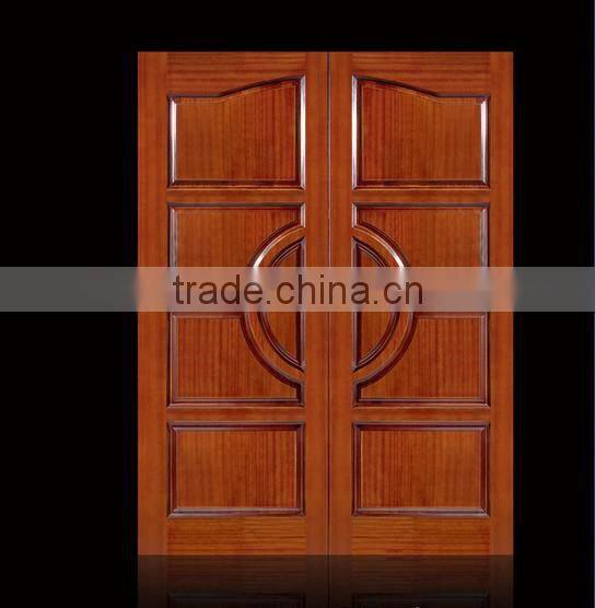 arch top double entry french door with good price