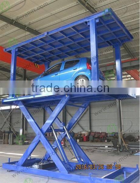 Underground Double Deck Car Lift