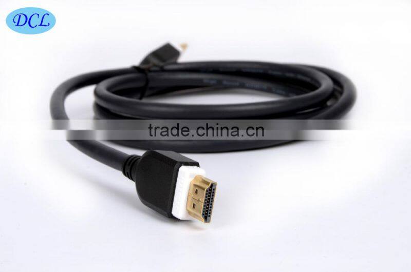24K gold plated double color HDMI cable 5m