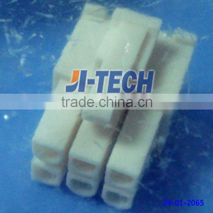 4.2mm pitch connector 6 pin 5557 series molex housing connector 39-01-2065 Dual Row receptacle housing