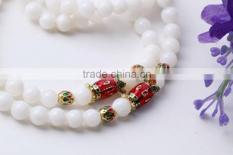Elegant Tridacna Shell Bead Necklace and Aroma Diffuser Pendant Jewellery Pendant Necklace