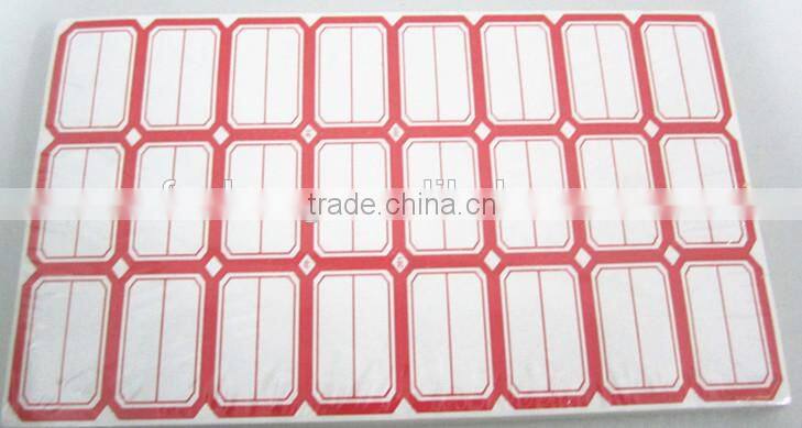 self adhensive price label roll