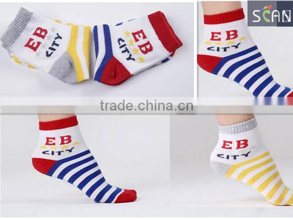 Scan soft cotton baby sock,children sock