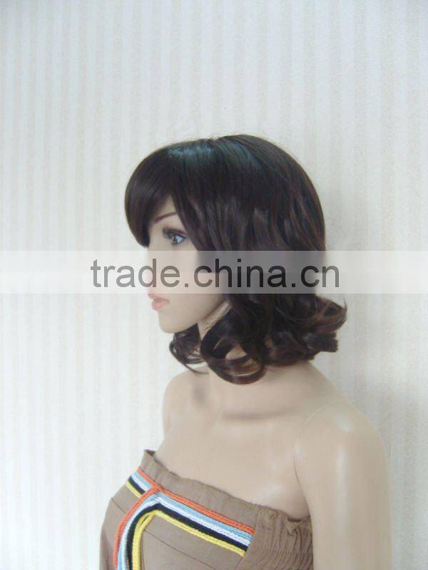 New Charming Short Curl Lace Wig