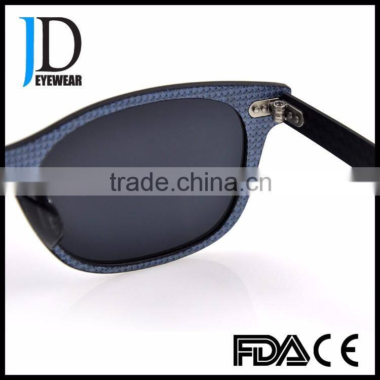 Hot Sell New Fashion Black Carbon fiber frame sunglasses