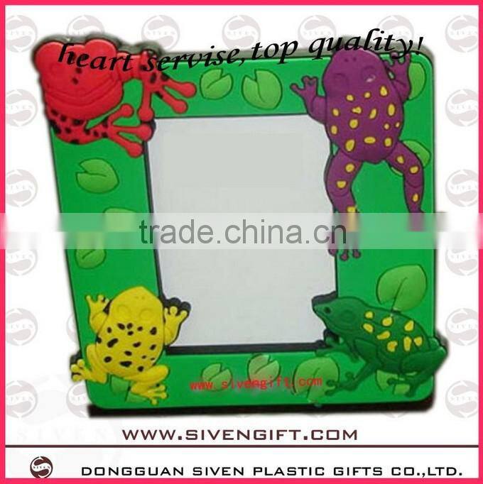 promotional birthday gifts photo frame rubber pvc