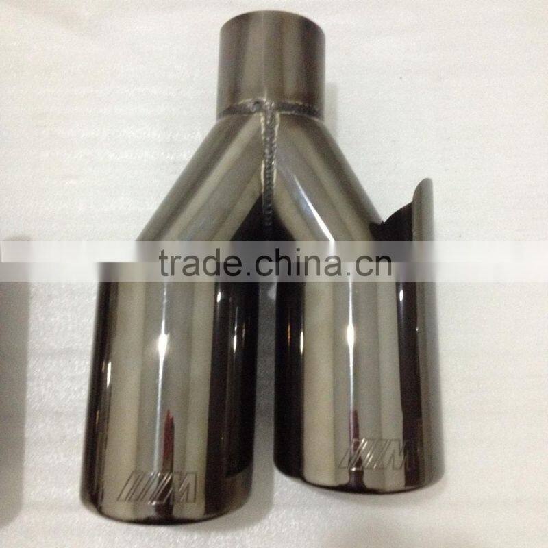 Hot Sale Titanium With Black Plated Y Pipe Suitable for BMW