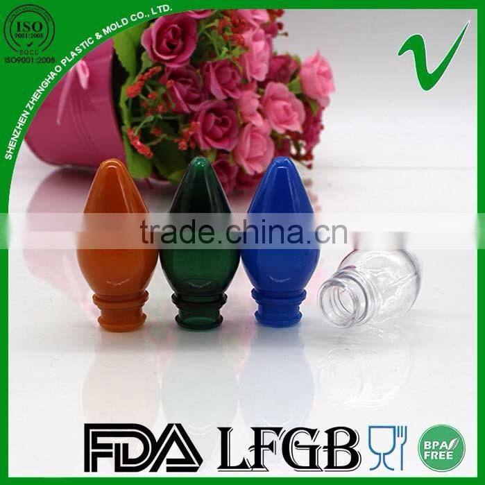 mini colourful plastic bottle with ball shape shenzhen supply