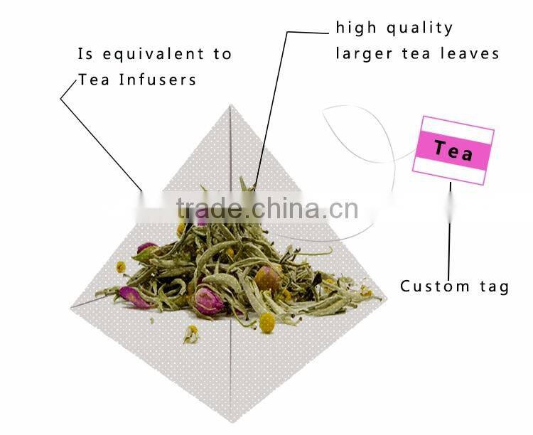 TOP SALE Simply Biodegradable Nylon Pyramid Tea Bags