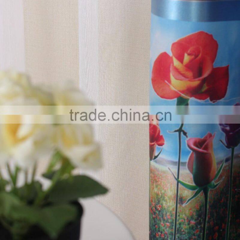 2016 hot selling, flower printed blackout fabrics/marvel fabric