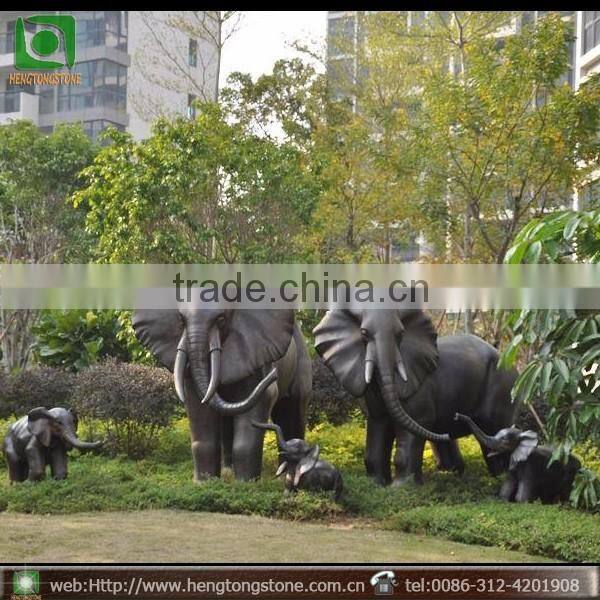 Innovative Gift bronze great dane elephant statue