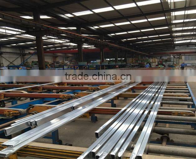 black galvanized steel fence