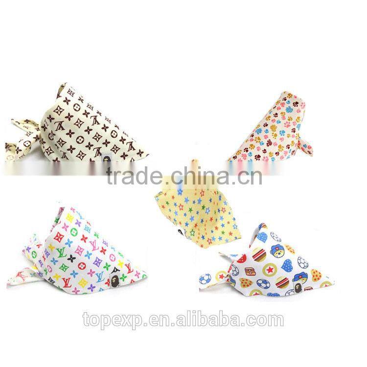 Christmas multifunction new design cotton baby triangle scarf bandana