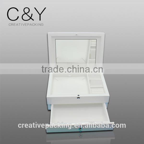 Sweet colorful leather jewelry gift box for wholesale