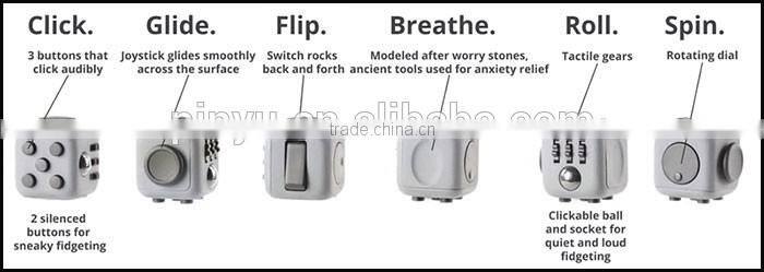 New Christmas Gift fidget cube toy for Boring Releasing Stress Reliever