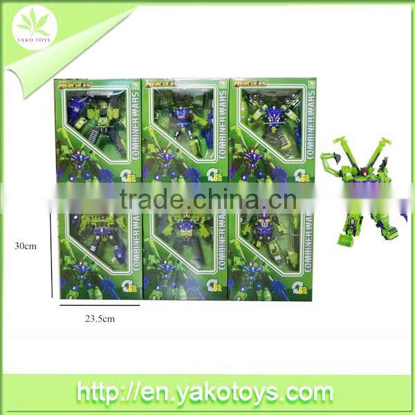 New arrive transformable robot toy, transformable robot toy for children