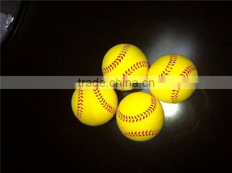 Hot selling printed cheap football shape PU foam stress ball for promotion