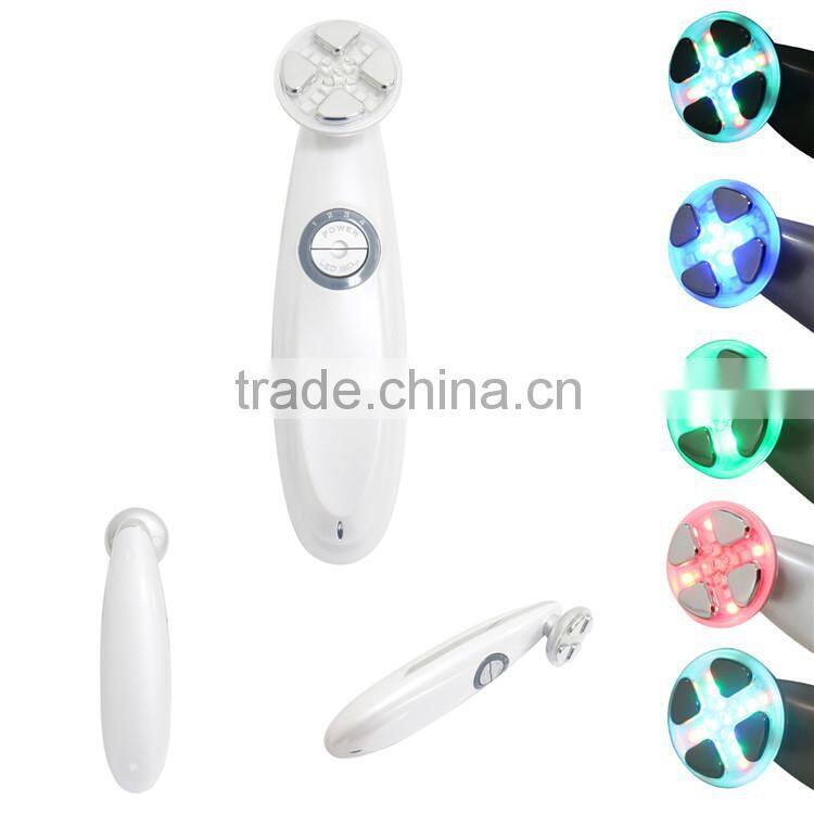 The popular home mini RFphoton led skin rejuvenation device led light treatment for face whitenning