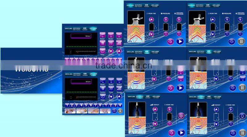 4 in 1 multifunctional fat freezing slimming system cryotherapy device