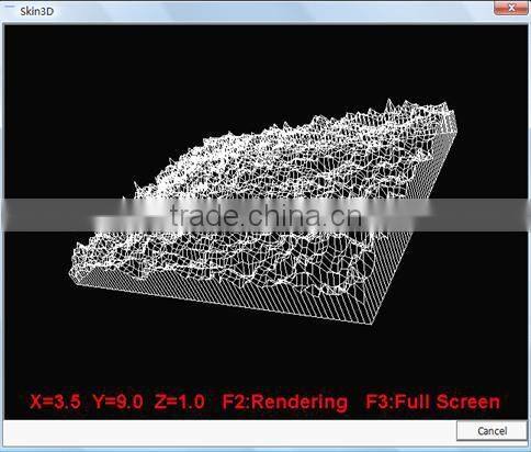 2015 new arrival skin scanner machine best sell facial skin scope analyzer