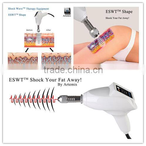 Newest designed extracorporeal shock wave slimming system