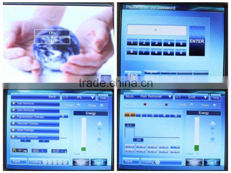 CE Approved Bestview home laser hair removal machines shr