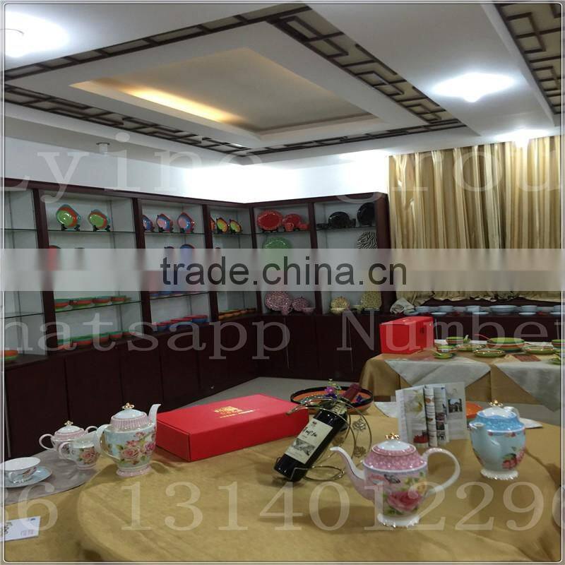 Handmade 7 floral ceramic turkish decorative plates