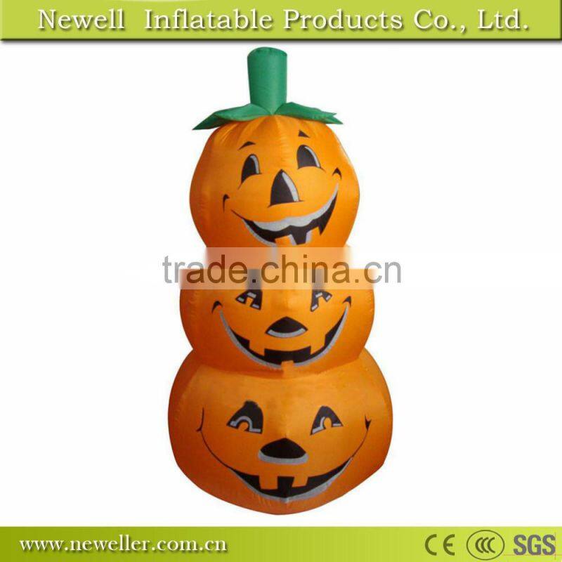 Lower price inflatable dinosaur cartoon with LED