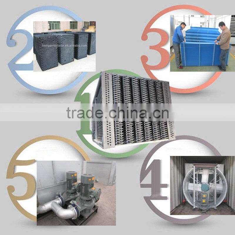 China Industrial Counter Flow Type Ammonia Evaporative Condenser Price