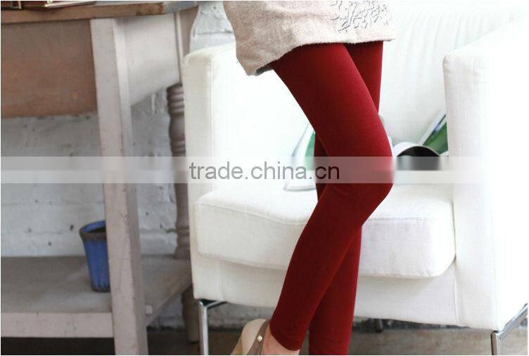 Wholesale 2014 New Fashion Leggings For Women Casual Warm Winter Faux Velvet Legging Knitted Thick Slim Leggings Super Elastic