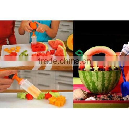 CHEF Fruit Cutter Food DECORATOR CAKE SHAPE CREATOR Pop AS SEEN ON TV