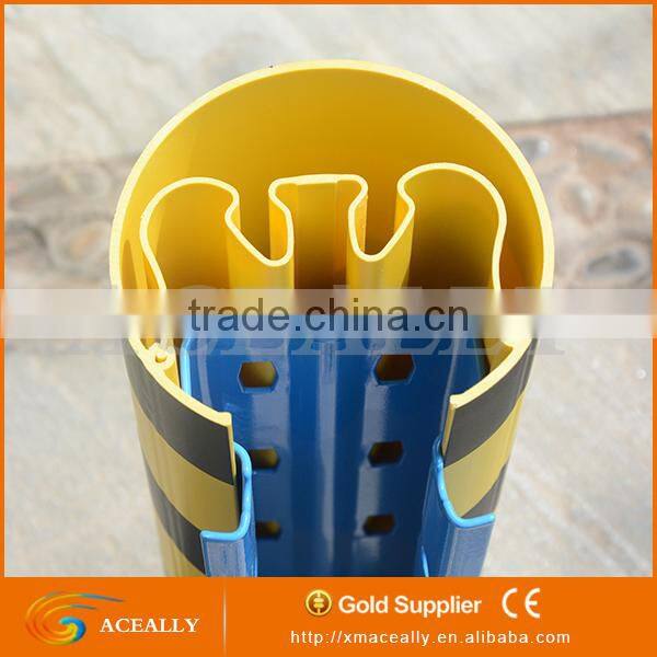 Pallet rack upright protector for storage