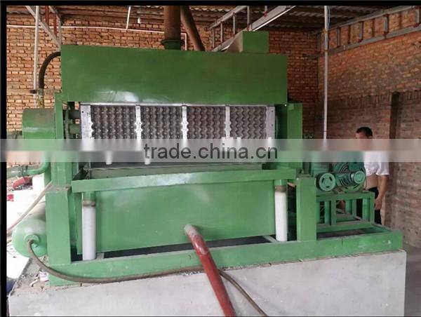 Rich experience egg carton tray machine