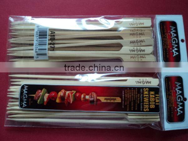 Top garde disposable with promotion price Brazilian grill teppo bamboo skewers
