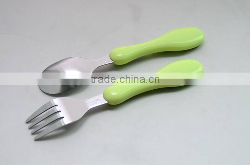 2016 new design FDA/LFGB cutlery set with abs handle, banquet tableware