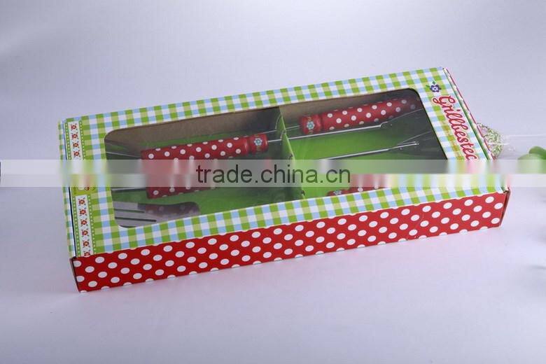 3-piece BBQ tool- Spatula Fork Tong