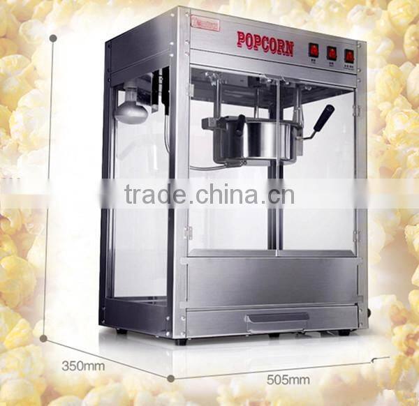 Henan supplier stainless steel 8 oz popcorn machine with prices for sale
